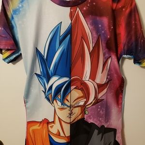 NWT Dragon ball super t-shirt Goku vs Black